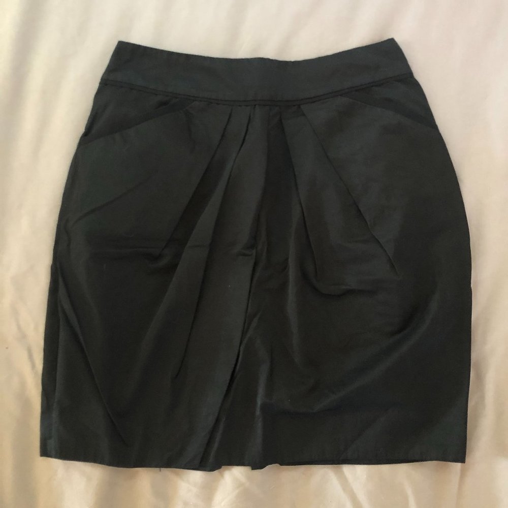 H&M Black Pleated Skirt